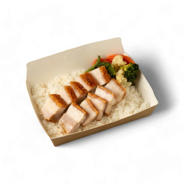 Zì Jiā Shāo Nǎn Zǐ Fàn Roasted Pork Belly Rice