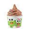 Medium Frozen Yogurt 16 Oz. Green Cup