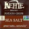 Chips De Cartofi Cu Sare De Mare Marca Kettle, 1 Uncie