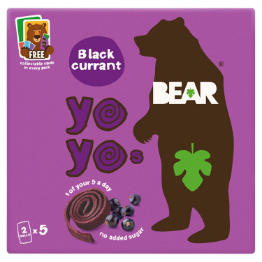 Bear Blackcurrant Yoyo 5X20G