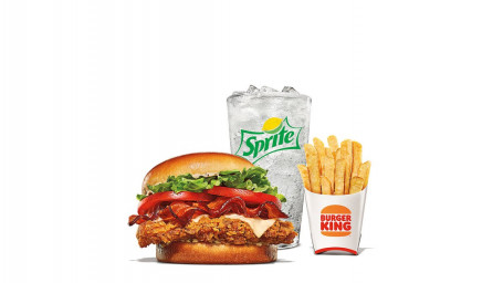 Slănină Și Brânză Elvețiană Royal Crispy Chicken Sandwich Mean