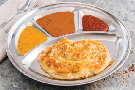 C01 Roti Canai With Sauces