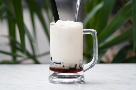 Mf10 Soya Milk Grass Jelly (Iced Blended)