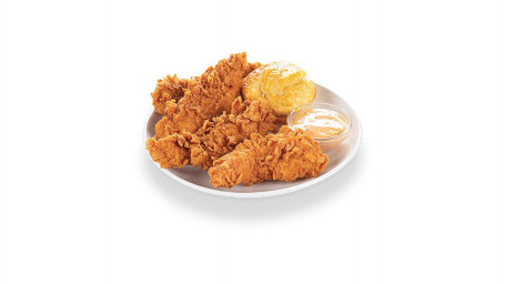 4 Pcs. Cajun Tenders With Biscuit Side