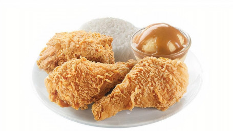 3 Bucăți Jolly Crispy Chicken Cu 2 Părți