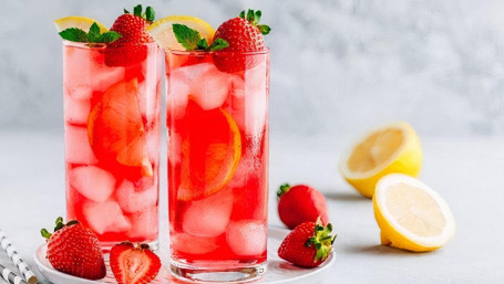 Strawberry Hibiscus Lemonade