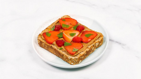 Peanut Butter Berry Toast