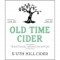 Old Time Cider