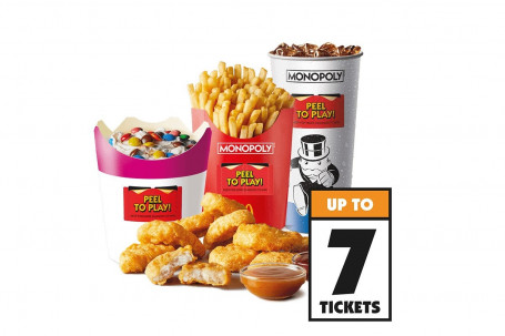 Pachet De Mcnuggets De Pui Monopoly 10 Buc