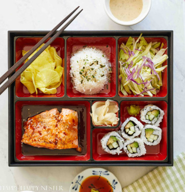 Cutie Bento Cu Somon Teriyaki