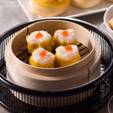 Shāo Mài （4Jiàn） Steamed Pork Dumplings (4Pcs)