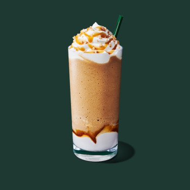 Caramel Ribbon Crunch Crème Frappuccino Băutură Amestecată