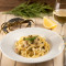 Crab Mancini Linguini With Crispy Capers Níng Méng Cuì Suān Dòu Xiè Ròu Biǎn Miàn Yì Fěn