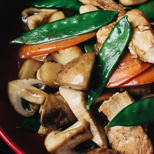 Moo Goo Gai Pan Meniu De Prânz Special