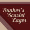 19. Bunker's Scarlet Lager