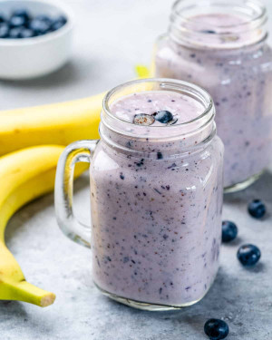 Smoothie Cu Afine Si Banane