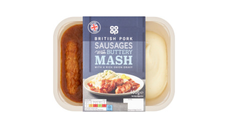 Co-Op Sausage Mash 400G