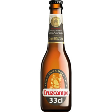 Cruzcampo Bere, 0,33L