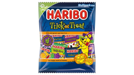 Haribo 10 Trick Or Treat Mini Bags 160G