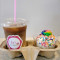 Iced Coffee With Standard Cupcake