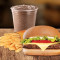 Combo: X-Salada +Fritas +Milk Chocolate