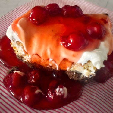 Cherry Bomb Cheesecake