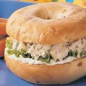 Bagel Cu Brânză Cremoasă Și Jeleu