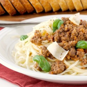 Linguini Bolognese