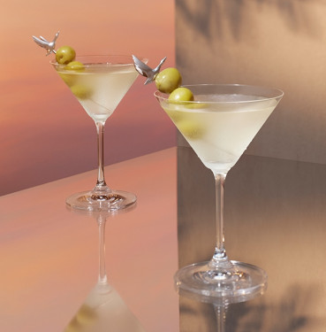 Dirty Goose Martini