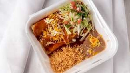 3. Două Enchiladas Cu Brânză