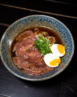 Charcoal Grill M9 Wagyu Sukiyaki Beef Ramen Set For 2