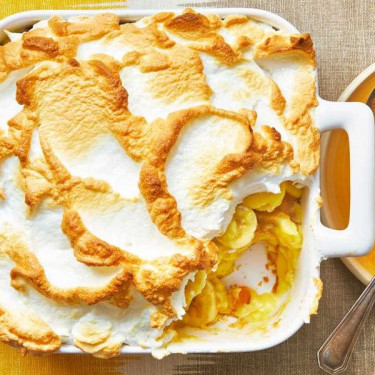 Pudding De Banane Făcut În Casă