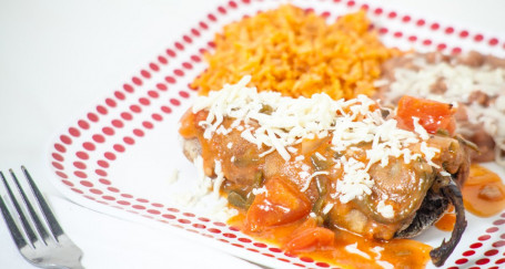 Chile Relleno Dinner Plate