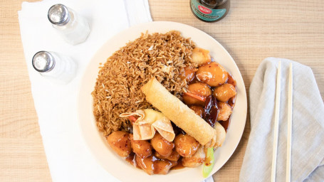 7. Orange Spicy Chicken