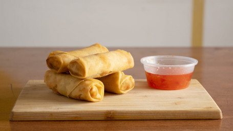 Fried Vegetable Egg Rolls (4Pcs)