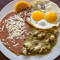 Homemade Chile Verde Eggs