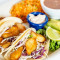 Three Pan-Seared Fish Tacos