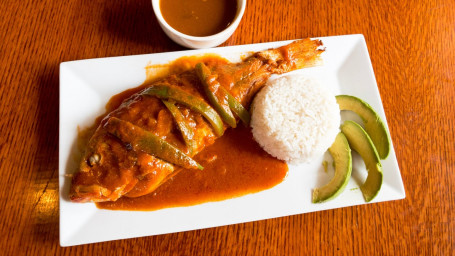 53. Red Snapper In Creole Sauce Pargo Rojo En Salsa Criolla