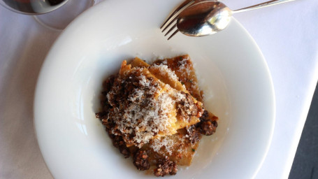 Pappardelle With Wagyu Meat Sauce