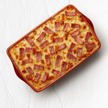 Honey Ham Loaded Mac Cheese Shared