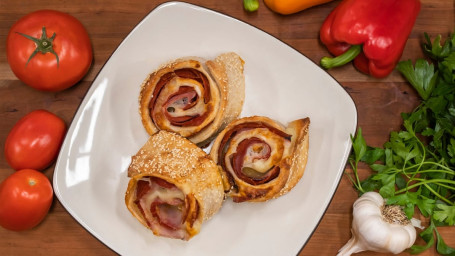 Pepperoni Ham Pinwheel