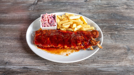 Full Rack Of Live Lounge Smoky Bbq Ribs