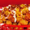 Cheesy Chicken Loaded Nachos: Tots