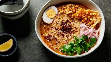 Catfish Chowder Noodle Soup (Mohinga)