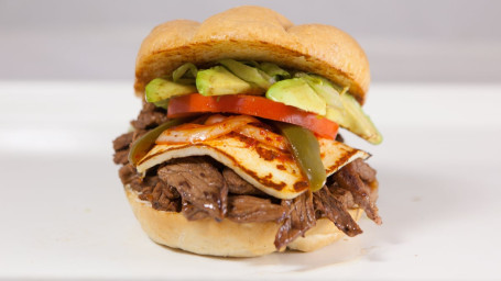 Grilled Beef Torta (Torta De Asada)