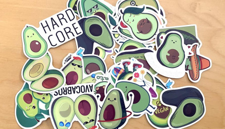 Avocado Sticker