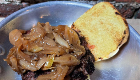 1/2 Lb. Burger Caramelized Onions