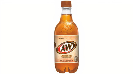 A W Sparkling Vanilla Creme Soda 20 Oz