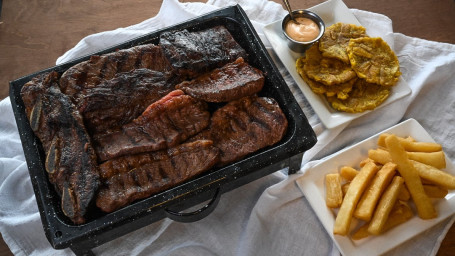 Grilled All-Beef Parrilla Sampler