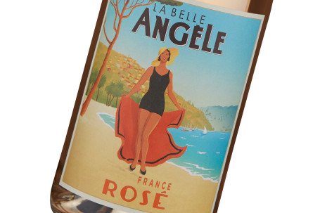 La Belle Ang 232;Le Ros 233;, France Rose Wine